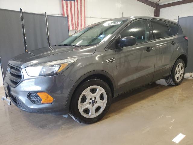 1FMCU0F74JUB83138 - 2018 FORD ESCAPE S GRAY photo 1