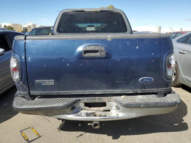 1FTRW07662KC87495 - 2002 FORD F150 SUPERCREW BLUE photo 6