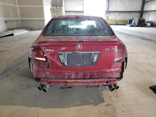 19UUA76538A034127 - 2008 ACURA TL TYPE S BURGUNDY photo 6