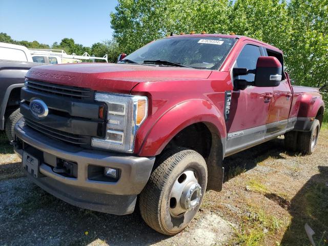 1FT8W3DT2KEC62230 - 2019 FORD F350 SUPER DUTY BURGUNDY photo 1