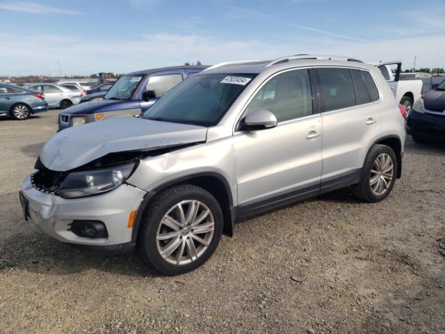 WVGAV7AX3FW509124 - 2015 VOLKSWAGEN TIGUAN S SILVER photo 1