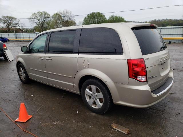 2C4RDGBG9DR612594 - 2013 DODGE GRAND CARA SE BEIGE photo 2