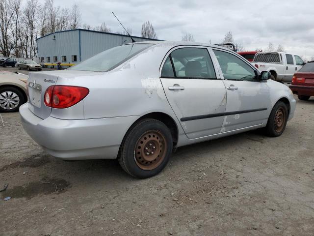 JTDBR32E750054458 - 2005 TOYOTA COROLLA CE SILVER photo 3