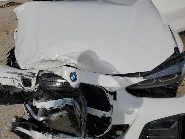 WBY33AW09RFS30050 - 2024 BMW I4 M50 WHITE photo 11