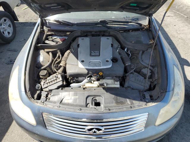 JNKCV61E69M304255 - 2009 INFINITI G37 BASE BLUE photo 11