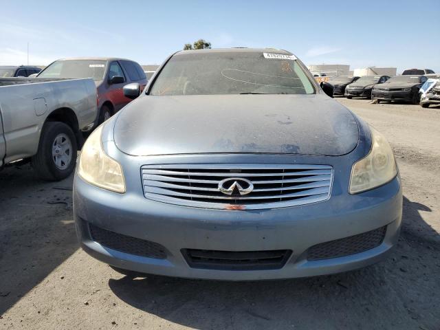 JNKCV61E69M304255 - 2009 INFINITI G37 BASE BLUE photo 5