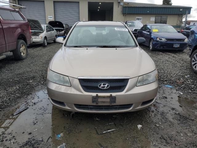 5NPET46C88H396859 - 2008 HYUNDAI SONATA GLS GOLD photo 5