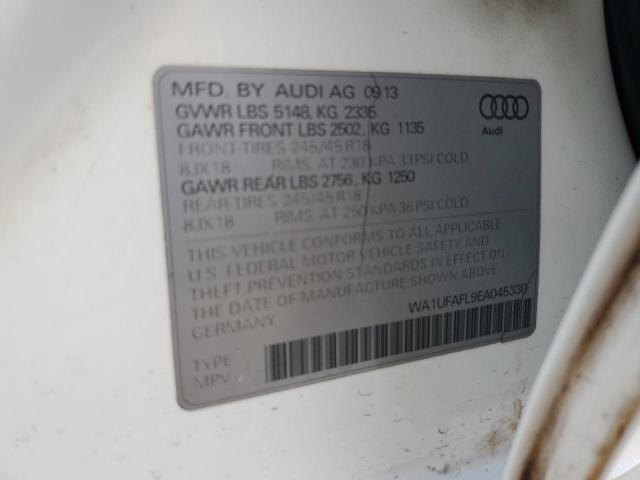 WA1UFAFL9EA045330 - 2014 AUDI A4 ALLROAD PREMIUM PLUS WHITE photo 12