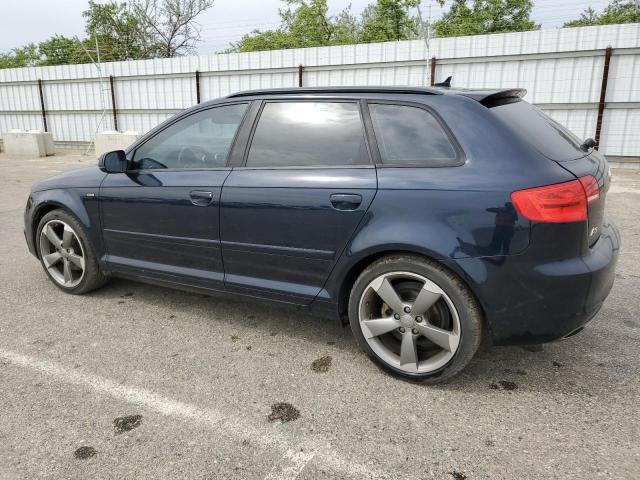 WAUKJAFM6DA013970 - 2013 AUDI A3 PREMIUM PLUS BLUE photo 2