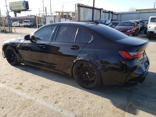 WBS33AY0XMFL28939 - 2021 BMW M3 COMPETITION BLACK photo 2
