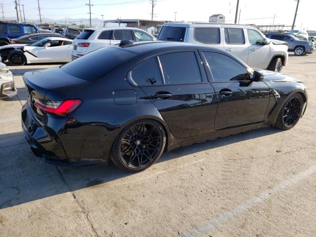 WBS33AY0XMFL28939 - 2021 BMW M3 COMPETITION BLACK photo 3