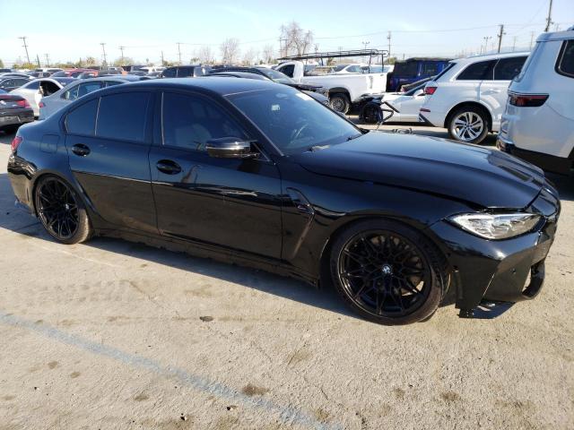 WBS33AY0XMFL28939 - 2021 BMW M3 COMPETITION BLACK photo 4