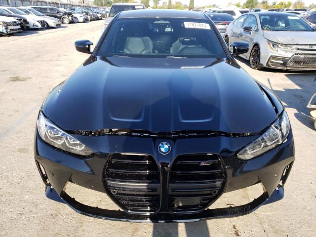 WBS33AY0XMFL28939 - 2021 BMW M3 COMPETITION BLACK photo 5