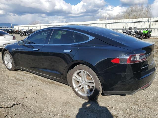 5YJSA1S14EFP51967 - 2014 TESLA MODEL S შავი ფოტო 2