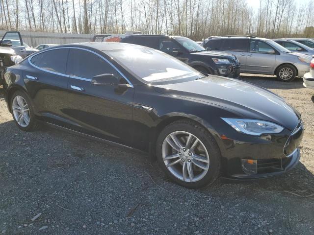 5YJSA1S14EFP51967 - 2014 TESLA MODEL S შავი ფოტო 4