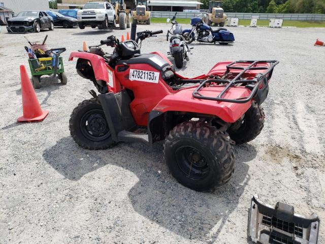 1HFTE4190J4401244 - 2018 HONDA TRX420 FA RED photo 3