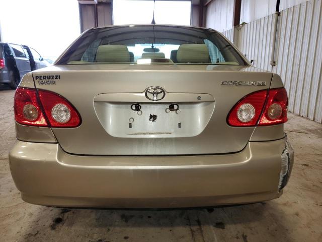 1NXBR32E96Z699683 - 2006 TOYOTA COROLLA CE BEIGE photo 6