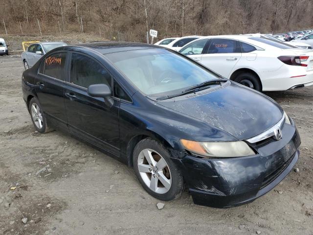 1HGFA15896L017710 - 2006 HONDA CIVIC EX BLACK photo 4