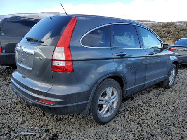 5J6RE4H7XBL110888 - 2011 HONDA CR-V EXL GRAY photo 3