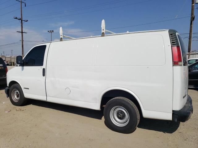 1GCFG15MX11122674 - 2001 CHEVROLET EXPRESS G1 WHITE photo 2