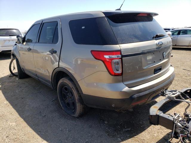 1FM5K8AR3FGB98824 - 2015 FORD EXPLORER POLICE INTERCEPTOR BEIGE photo 2