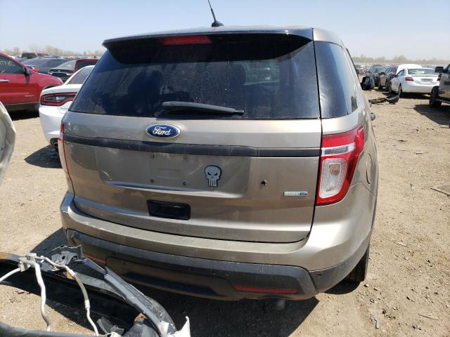 1FM5K8AR3FGB98824 - 2015 FORD EXPLORER POLICE INTERCEPTOR BEIGE photo 6