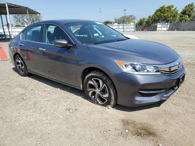 1HGCR2F36HA184027 - 2017 HONDA ACCORD LX GRAY photo 4