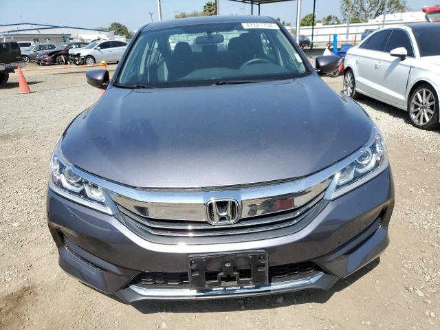 1HGCR2F36HA184027 - 2017 HONDA ACCORD LX GRAY photo 5