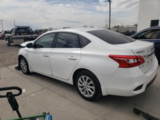 3N1AB7AP6JY311980 - 2018 NISSAN SENTRA S WHITE photo 2