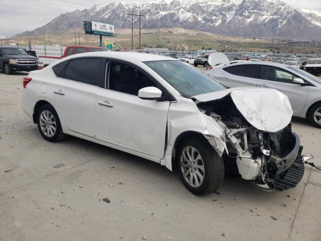 3N1AB7AP6JY311980 - 2018 NISSAN SENTRA S WHITE photo 4