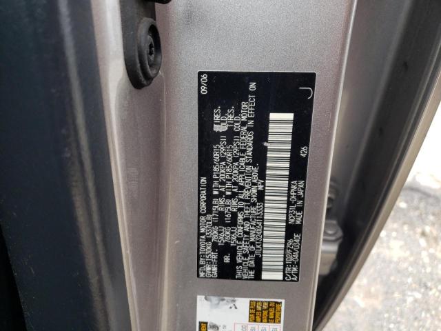 JTLKT324X64113333 - 2006 TOYOTA SCION XB SILVER photo 13