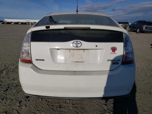 JTDKB20U477642160 - 2007 TOYOTA PRIUS WHITE photo 6