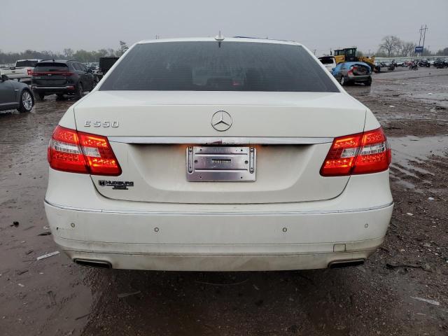 WDDHF7CB6AA150333 - 2010 MERCEDES-BENZ E 550 WHITE photo 6