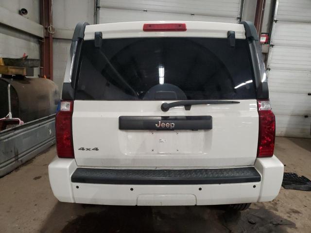 1J4RG4GK3AC156707 - 2010 JEEP COMMANDER SPORT თეთრი ფოტო 6