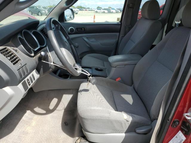 5TETX22N85Z117958 - 2005 TOYOTA TACOMA ACCESS CAB წითელი ფოტო 7