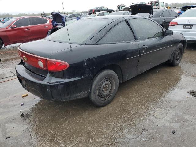 1G1JC12FX47299392 - 2004 CHEVROLET CAVALIER BLACK photo 3