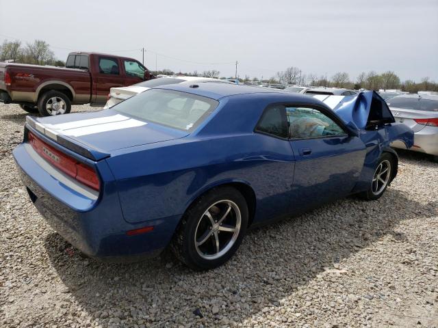 2B3CJ4DV2AH179745 - 2010 DODGE CHALLENGER SE BLUE photo 3