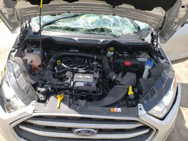 MAJ3S2GE7KC266885 - 2019 FORD ECOSPORT SE SILVER photo 7