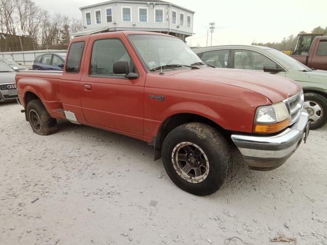 1FTYR14U2WTA39983 - 1998 FORD RANGER SUPER CAB RED photo 4