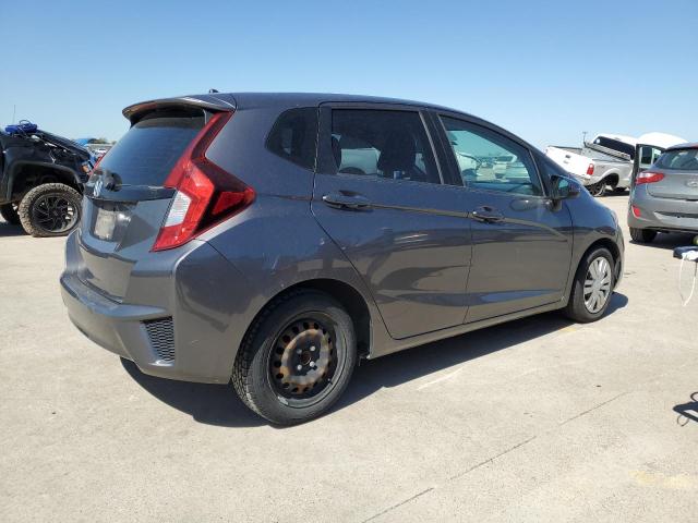 3HGGK5H55FM706331 - 2015 HONDA FIT LX GRAY photo 3