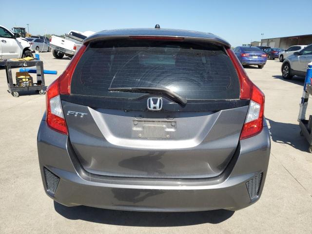 3HGGK5H55FM706331 - 2015 HONDA FIT LX GRAY photo 6