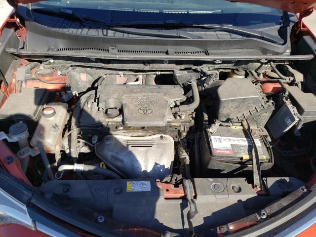 JTMJFREV8GJ063668 - 2016 TOYOTA RAV4 SE ნარინჯისფერი ფოტო 12