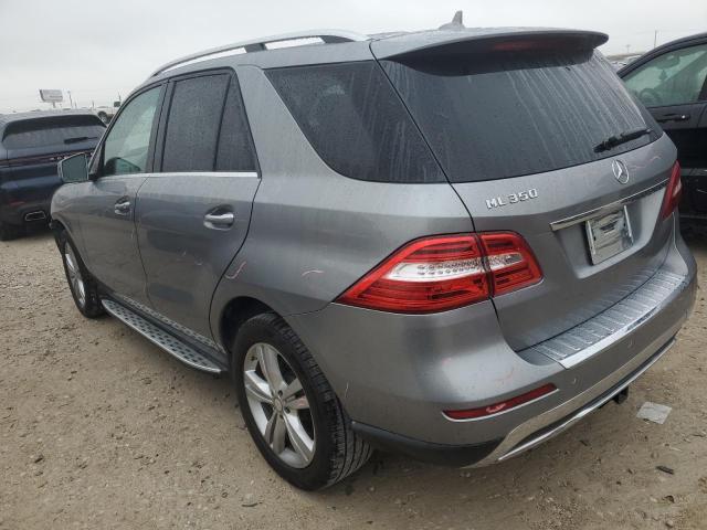 4JGDA5JB1FA505572 - 2015 MERCEDES-BENZ ML 350 SILVER photo 2