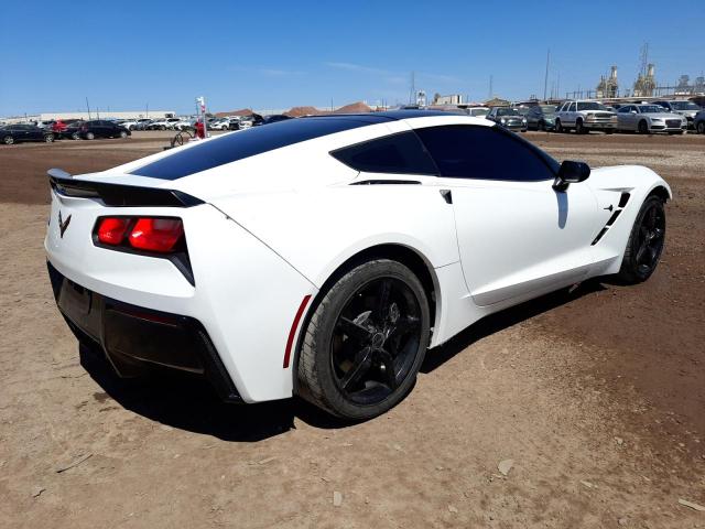 1G1YB2D70E5114289 - 2014 CHEVROLET CORVETTE STINGRAY 1LT WHITE photo 3