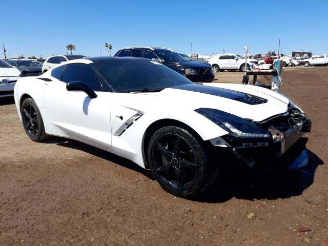 1G1YB2D70E5114289 - 2014 CHEVROLET CORVETTE STINGRAY 1LT WHITE photo 4