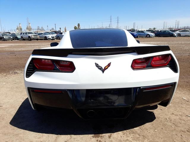 1G1YB2D70E5114289 - 2014 CHEVROLET CORVETTE STINGRAY 1LT WHITE photo 6