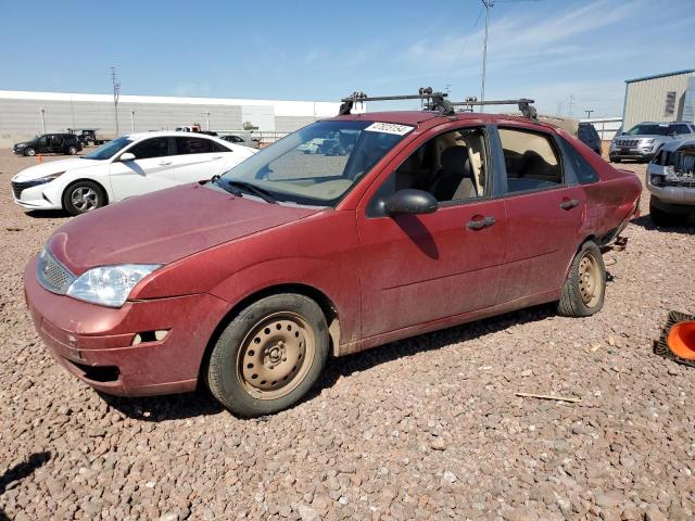 1FAFP34N25W174210 - 2005 FORD FOCUS ZX4 RED photo 1