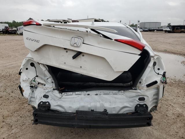 19XFC1F72JE001686 - 2018 HONDA CIVIC EXL WHITE photo 6