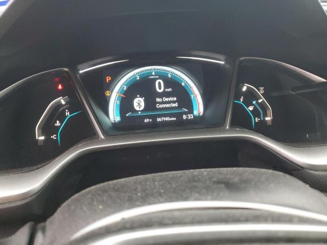 19XFC1F72JE001686 - 2018 HONDA CIVIC EXL თეთრი ფოტო 9