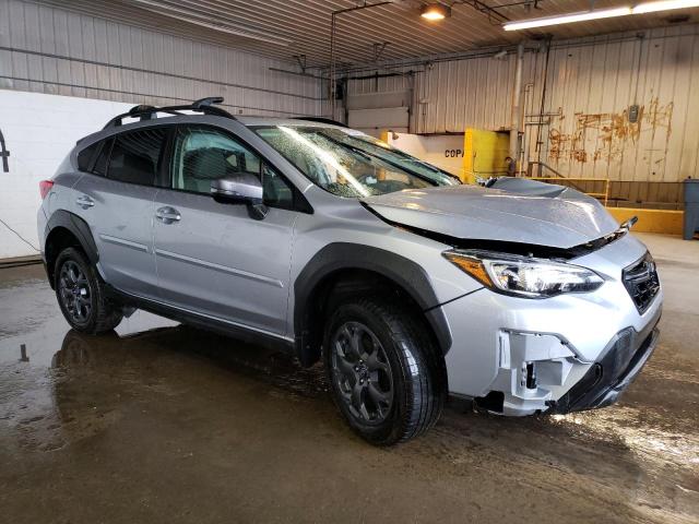 JF2GTHSC5MH245767 - 2021 SUBARU CROSSTREK SPORT SILVER photo 4